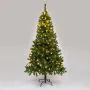8ft (240cm) Prelit Glendalough Pine Green with Warm White LEDs
