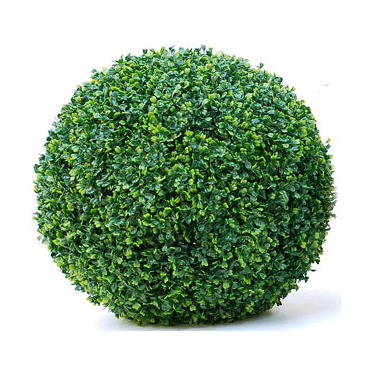 faux topiary balls