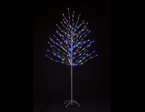 5ft (1.5m) Rainbow Tree with 160 Pink