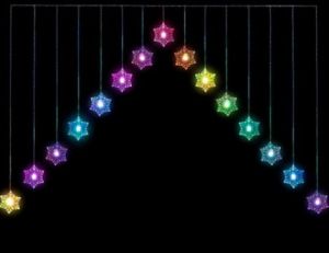 Snowflake V Curtain Light