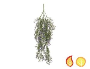 65cm (2.1ft) Trailing Mini Flower - Purple (Fire and UV Protected)