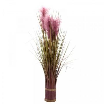 Faux Flower Bouquet - Purple Pampas 70 cm