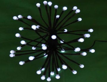 30cm Pearl Ball Light with 48 White LEDs