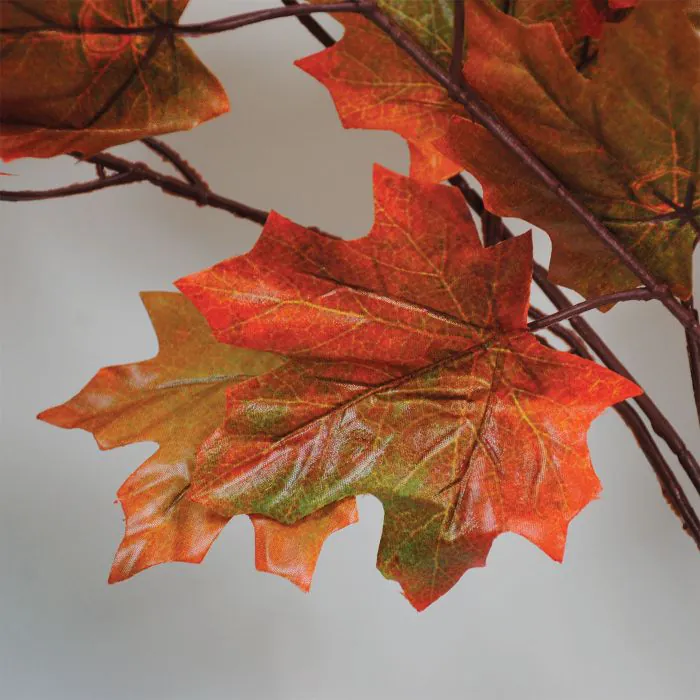80cm Multibranch Autumn Leaf Maple Branch 80cm Multibranch Autumn Leaf Maple Branch