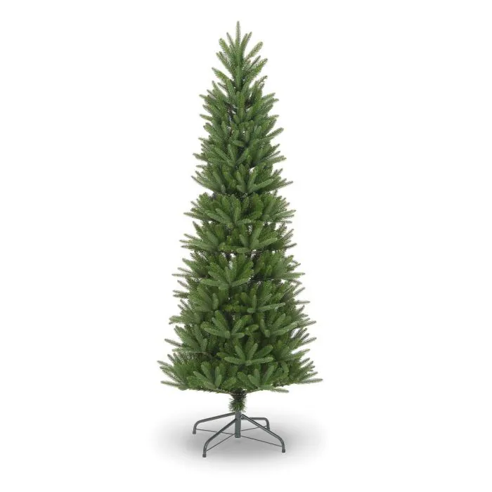 7 ft (210cm) Aspen Slim Pine in Green