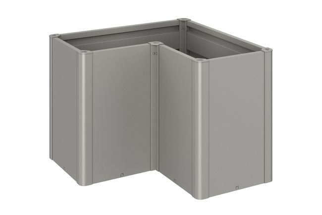 Planting Bed Belvedere - Metallic Quartz Grey - MAXI - L100 main product photo