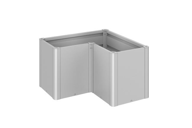 Planting Bed Belvedere - Metallic Silver - MIDI - L100 main product photo