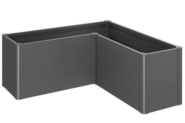 Planting Bed Belvedere - Metallic Dark Grey - MIDI - L150 main product photo