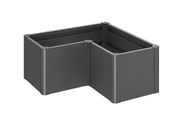 Planting Bed Belvedere - Metallic Dark Grey - MINI - L100 main product photo
