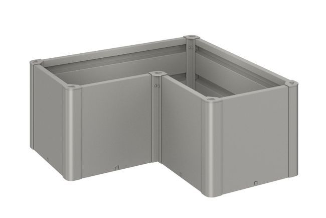 Planting Bed Belvedere - Metallic Quartz Grey - MINI - L100 main product photo