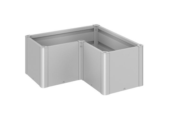 Planting Bed Belvedere - Metallic Silver - MINI - L100 main product photo