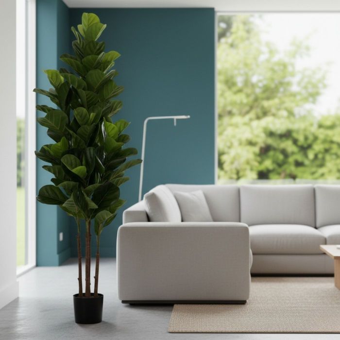 5ft (150cm) Outdoor Living Artificial Fiddle Tree main product photo