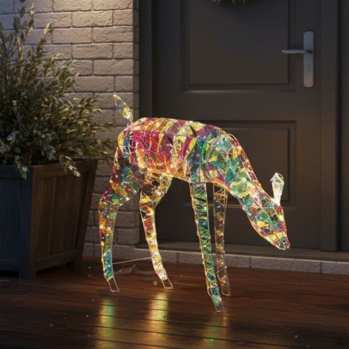 Lit Dream Deer with 300 Warm White LEDs Static main product photo
