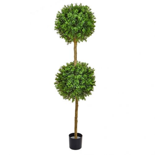 Topiary New Buxus Double Ball Tree (150cm)