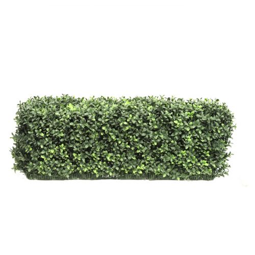 Artificial Boxwood Hedge Green D 70cm x 20cm x 25cm (UV Protected)