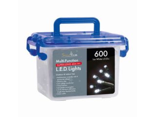 600 White LED Mul-Func Lights with Timer