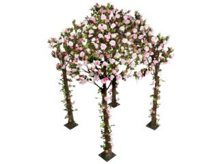 Pink Rose Pergola (200cm x 200cm x 320cm)