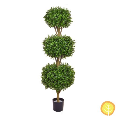 4ft (120cm) Topiary New Buxus Triple Ball