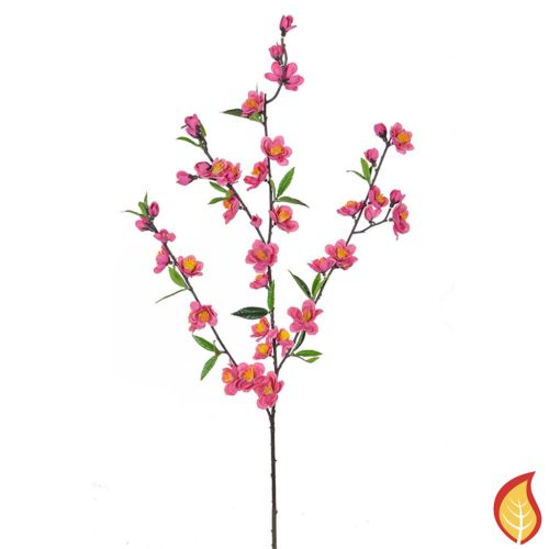 72cm (2.5ft) Cherry Blossom Foliage Flower - Pink (Fire Resistant)