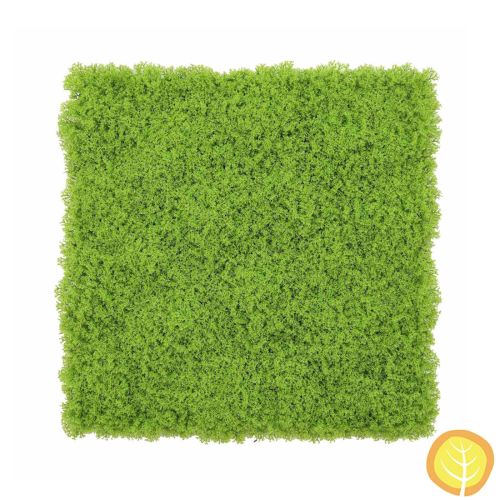 (100cm x 100cm) Green Moss Wall Panel (UV Resistant)