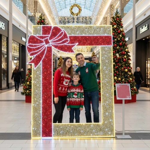 230cm x 180cm Lit Picture Frame Photo Opportunity