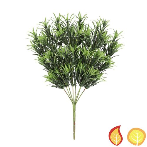 42cm Plants Podocarpus Green (Fire Resistant & UV Protected)