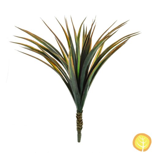 50cm Plants Yucca Bush Green and Red (UV Resistant)