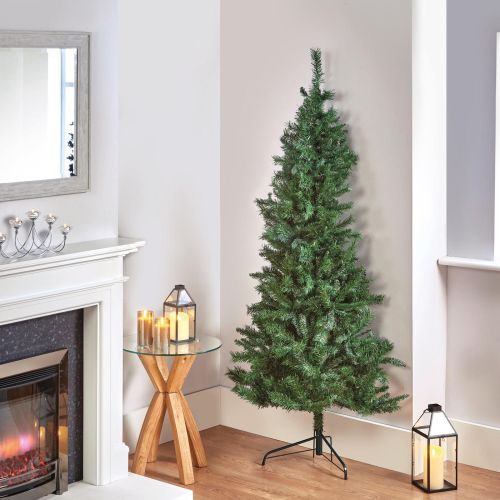 6.5ft (200cm) Dual Purpose / Corner-Wall Christmas Tree