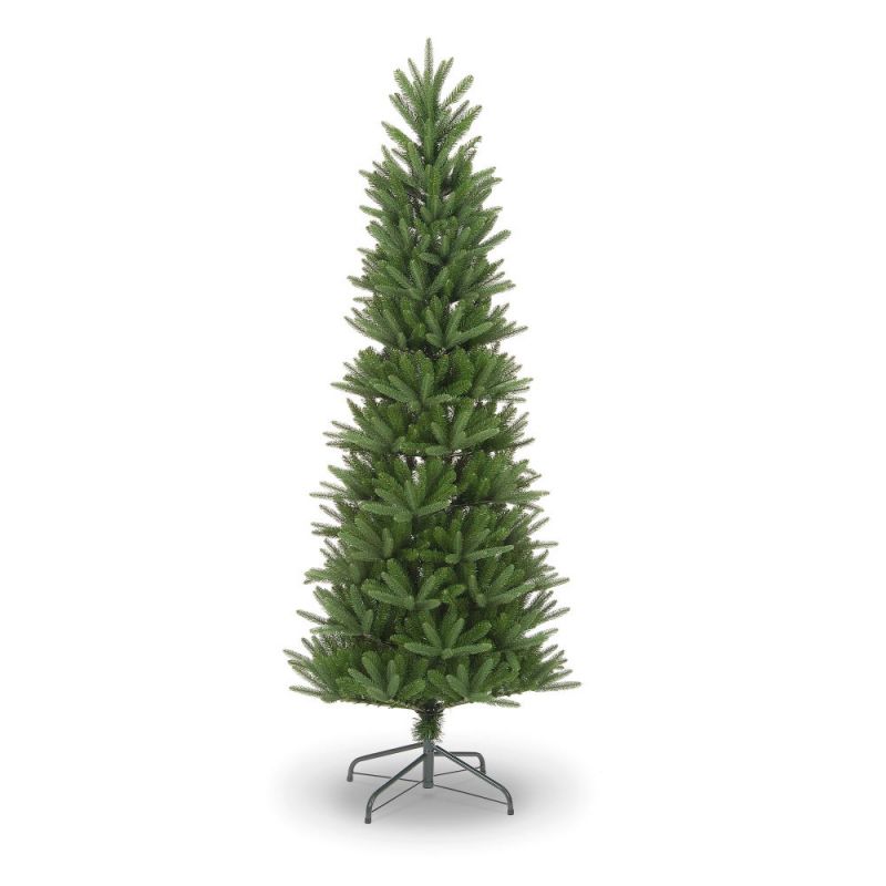 7 ft (210cm) Aspen Slim Pine in Green
