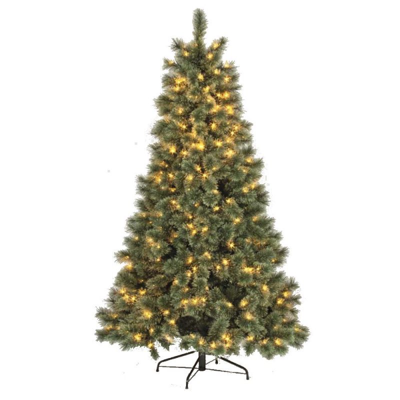 7 ft (210 cm) Arcadia Cashmere PreLit Artificial Tree w 400 LEDs