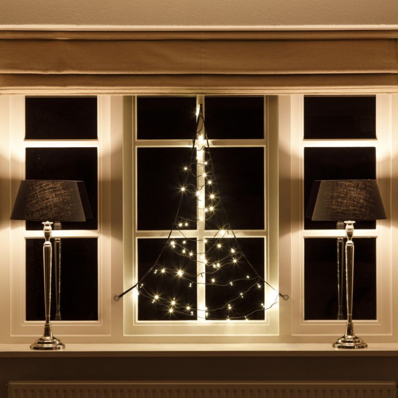 125cm 60cm Fairybell Window Light LEDs (Mains Operated)