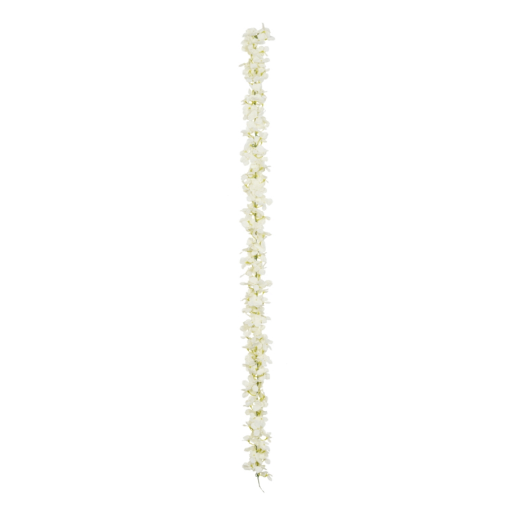 180cm (6ft) Cream Hydrangea Garland