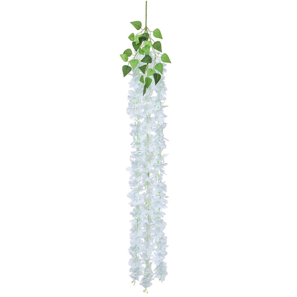 144cm Hydrangea Blossom Trail White