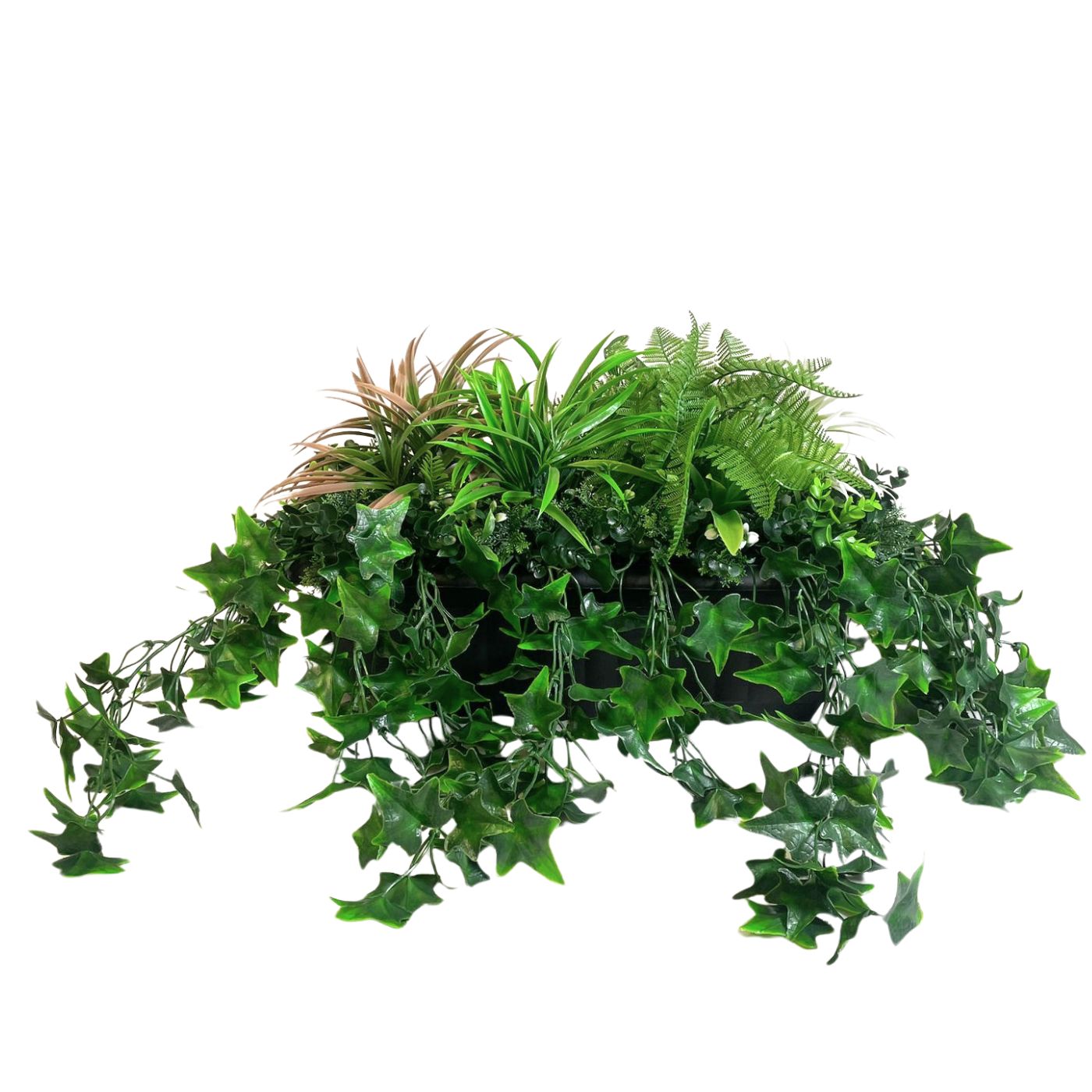 53cm Outdoor Living Ivy and Fern Window Box
