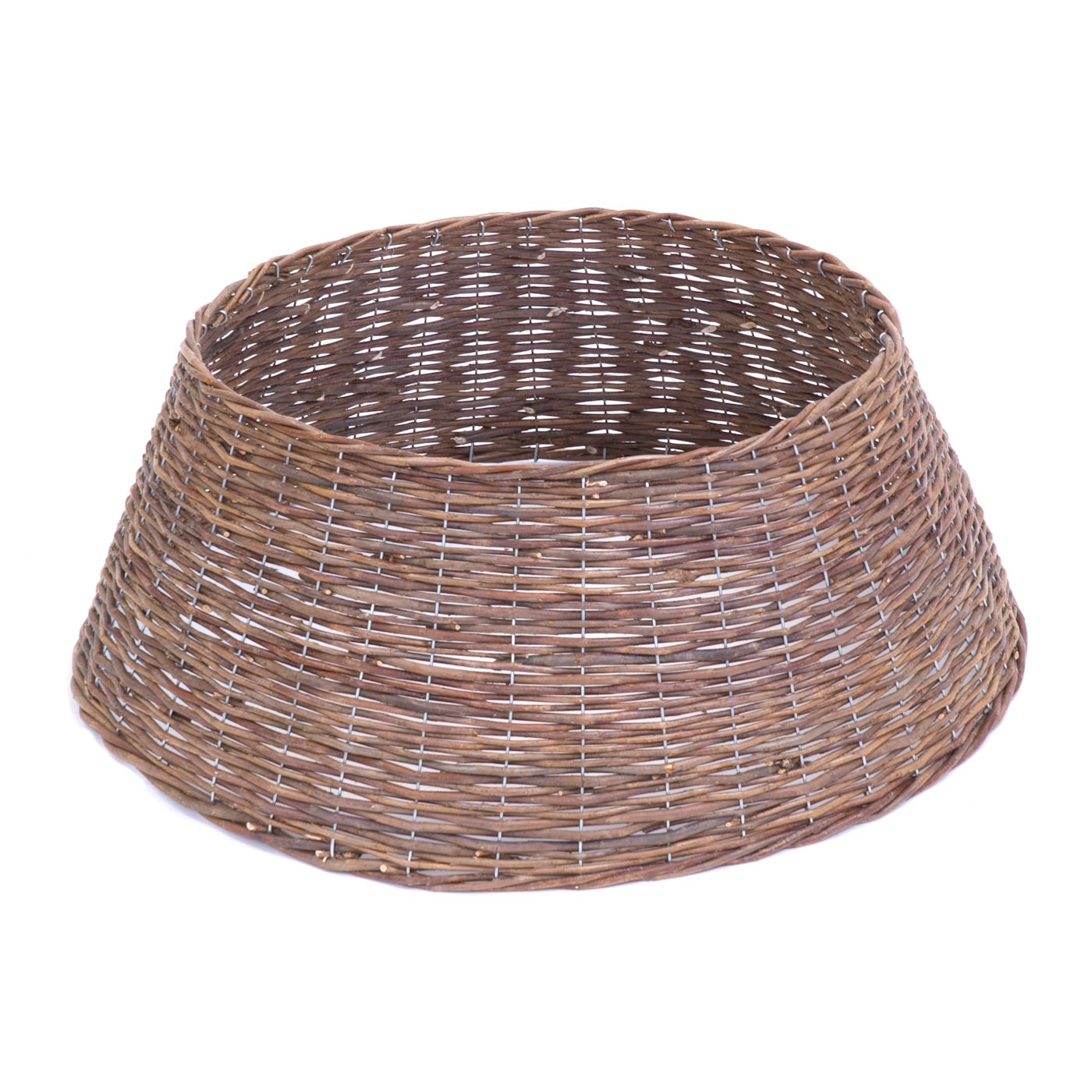 50cm x 70cm Natural Willow Christmas Tree Skirt (Real Wood)