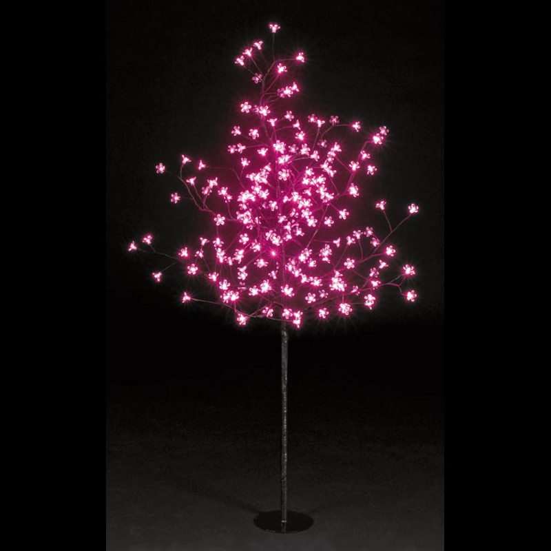 5ft (1.5m) Pink LED Light Up Cherry Blossom