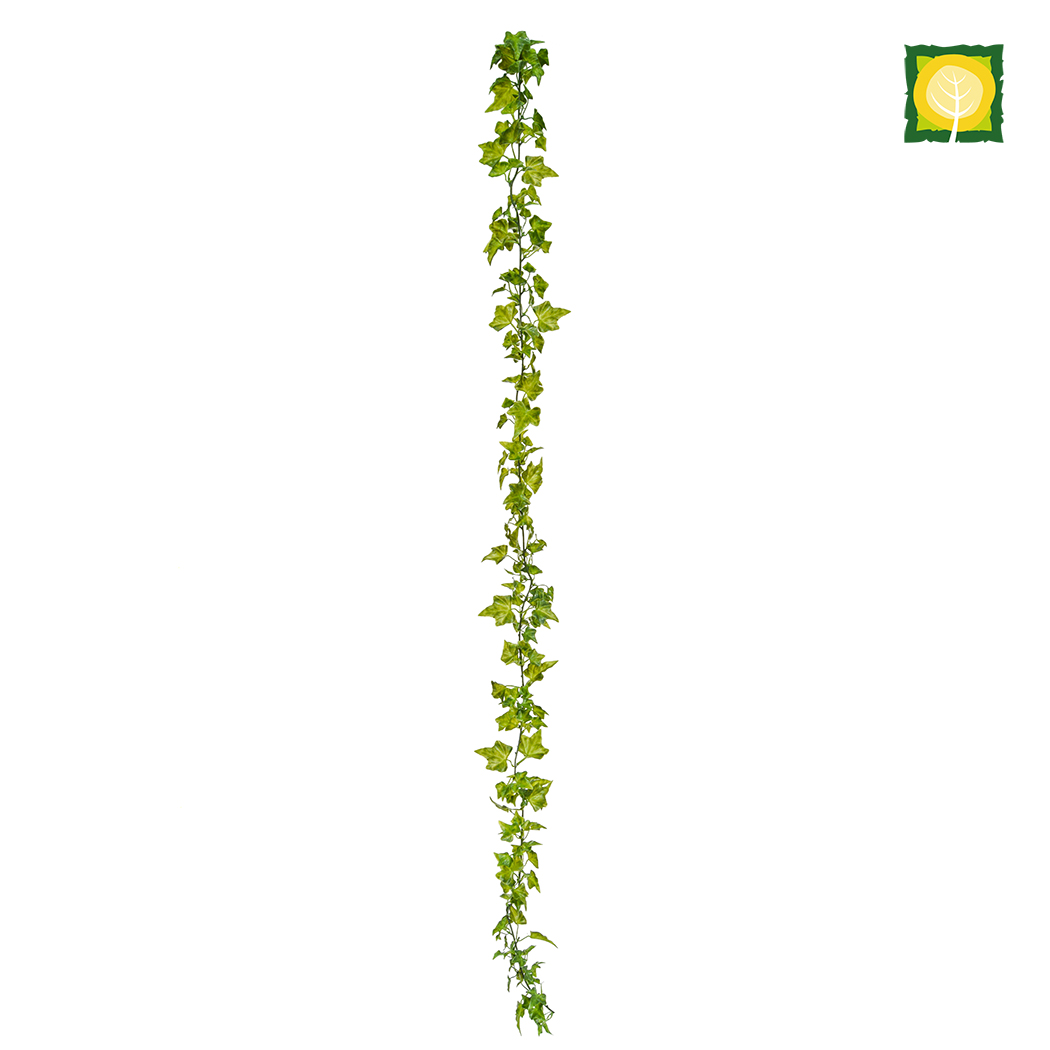 180cm (6ft) Ivy Garland Plastic Green