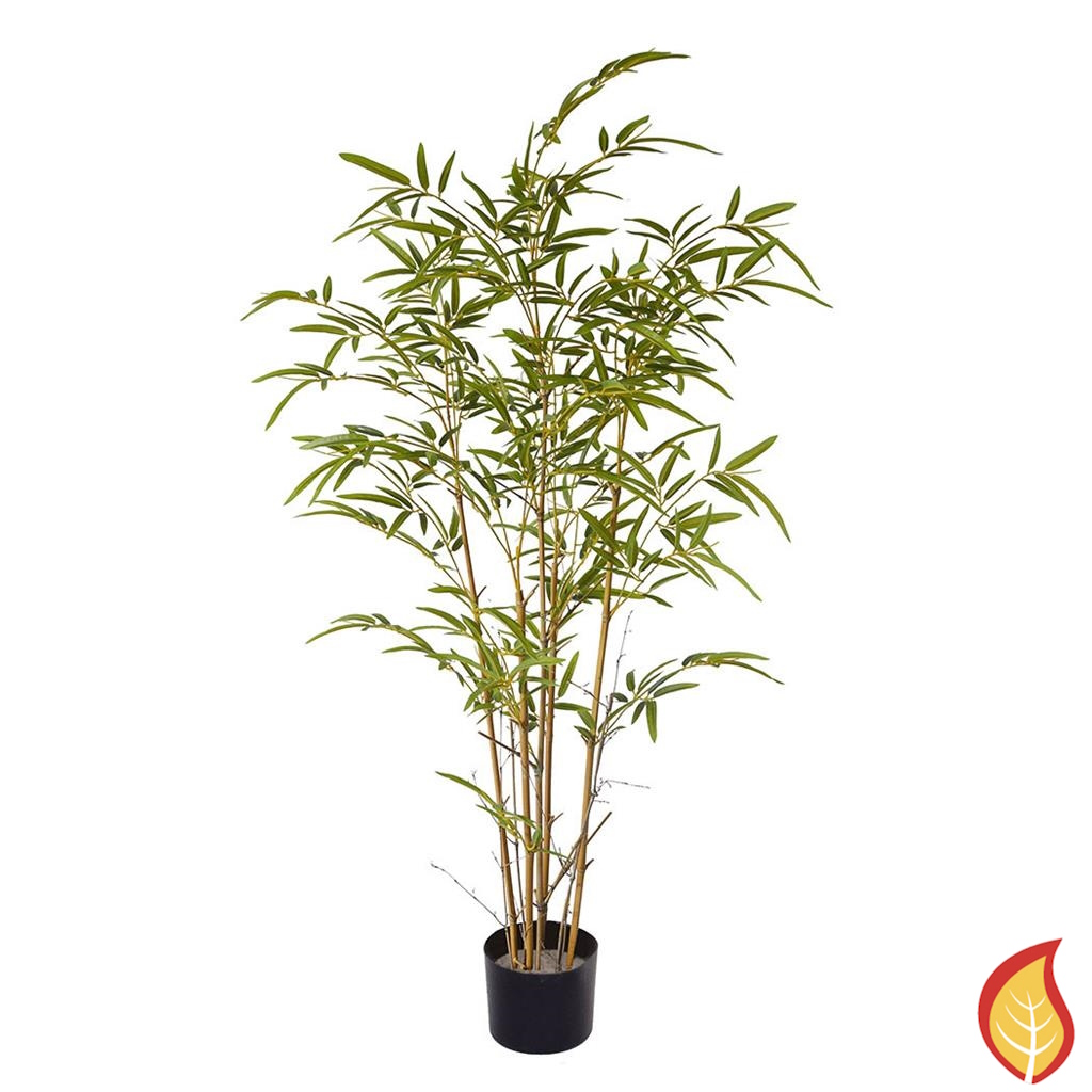4ft (120cm) Fire-Resistant Artificial Bamboo Mini Tree