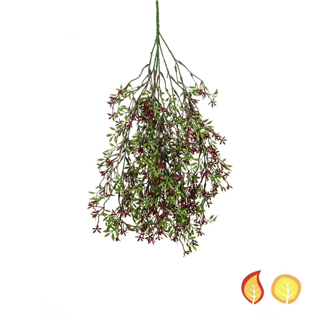 30cm Trail Mini - Red Flower (Fire Resistant & UV Protected)