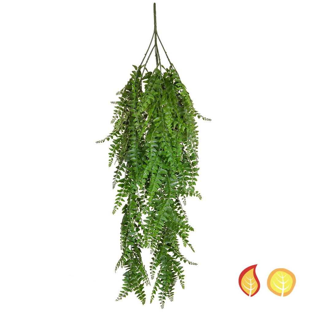 80cm Fern Trail - Green (Fire & UV Resistant)